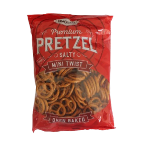 Bifa Cracker Pretzels, Mini Twist, Salty, 210g