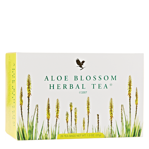 Aloe Blossom Herbal Tea, 25 Teabags